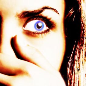 anxious woman
